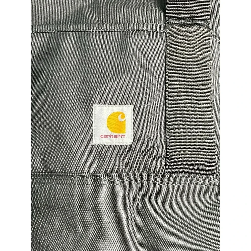 Carhartt Classic 60L Round Duffel Bag Black Heavy-Duty Water-Resistant CB0493